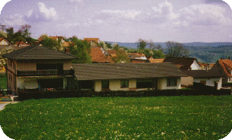 Ferienhaus Rückseite